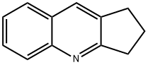 2,3-ジヒドロ-1H-シクロペンタ[b]キノリン 化学構造式