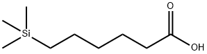 6-(triMethylsilyl)hexanoic acid Struktur