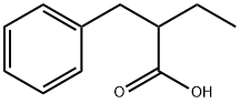 2-ベンジル酪酸 化学構造式