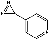 4-(3H-Diazirin-3-yl)pyridine Structure