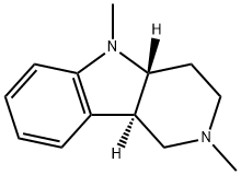 Trans-2,3,4,4a,5,9b-hexahydro-2,5-diMethyl-1H-pyrido[4,3-b]indole Structure