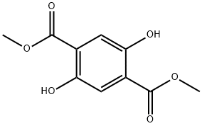 1,4-Benzenedicarboxylic acid, 2,5-dihydroxy-, diMethyl ester Struktur