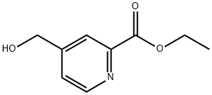 4-羟甲基-2吡啶甲酸乙酯 结构式
