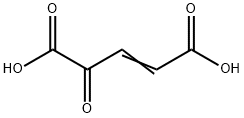 (2E)-4-氧代戊-2-烯二酸 结构式