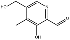 3-Hydroxy-5-(hydroxyMethyl)-4-Methylpicolinaldehyde Struktur