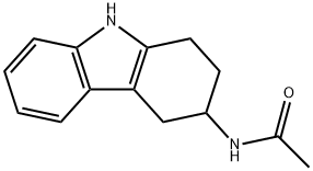 3-乙酰氨基-1,2,3,4-四氢咔唑 结构式