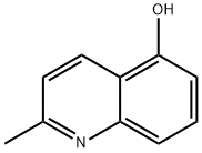 2-Methyl-5-hydroxyquinoline Struktur