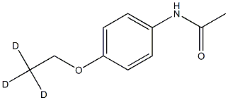 Phenacetin-d3 结构式