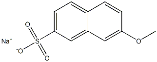 sodiuM 7-Methoxynaphthalene-2-sulfonate Structure