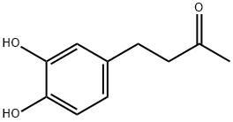 4-(3,4-Dihydroxyphenyl)-2-butane Struktur