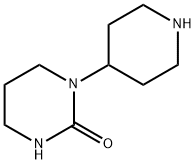 Tetrahydro-1-(4-piperidinyl)-2(1H)-pyriMidinone Structure