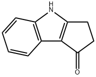 3,4-dihydro-Cyclopent[b]indol-1(2H)-one Struktur