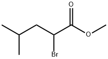 2-BROMO-4-METHYLPENTANOIC ACID METHYL ESTER 结构式