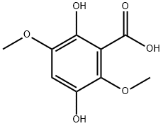 2,5-Dihydroxy-3,6-diMethoxybenzoic acid Struktur