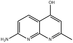 7-氨基-2-甲基-1,8-萘啶-4-醇, 6238-47-7, 结构式
