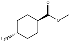 反式-4-氨基环己烷羧酸甲酯, 62456-15-9, 结构式
