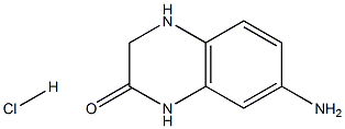 7-AMino-3,4-dihydroquinoxalin-2(1H)-one hydrochloride Structure