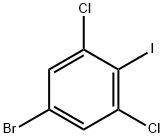 5-BroMo-1,3-dichloro-2-iodobenzene Struktur