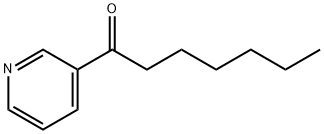 1-(吡啶-3-基)庚烷-1-酮, 6294-61-7, 结构式