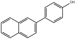 4-(萘-2-基)苯酚 结构式