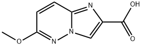 6-Methoxy-iMidazo[1,2-b]pyridazine-2-carboxylic acid Structure