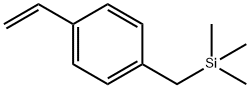 (4-ethenylphenyl)Methyl-triMethylsilane Structure