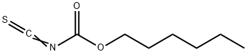 O-hexyl carbonisothiocyanatidate 结构式