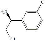 (S)-2-氨基-2-(3-氯苯基)乙醇, 663611-73-2, 结构式