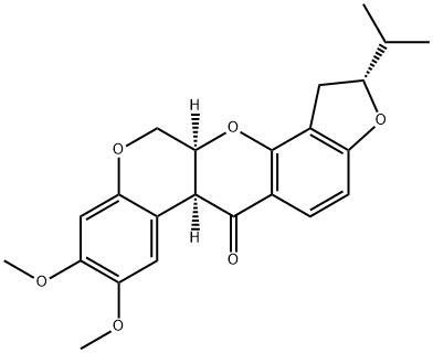 二氢鱼藤酮, 6659-45-6, 结构式