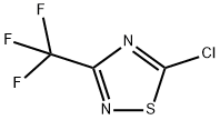 5-Chloro-3-(trifluoroMethyl)-1,2,4-thiadiazole Struktur