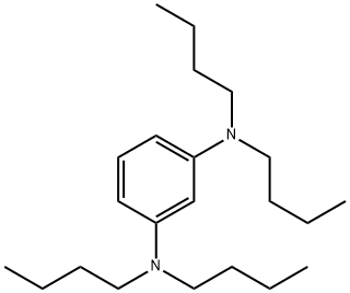 N,N,N′,N′-テトラブチルベンゼン-1,3-ジアミン 化学構造式