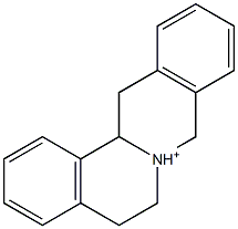 表小檗碱, 6873-09-2, 结构式