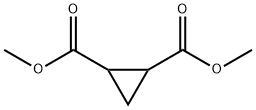 シクロプロパン-1,2-ジカルボン酸ジメチル 化学構造式