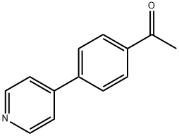 4′-(4-ピリジル)アセトフェノン 化学構造式