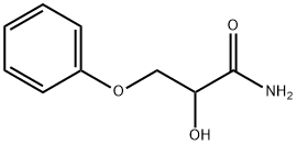 2-Hydroxy-3-phenoxypropanaMide Struktur