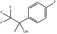 1,1,1-trifluoro-2-(4-fluorophenyl)propan-2-ol 结构式