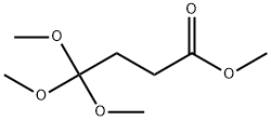 4,4,4-TriMethoxybutanoic Acid Methyl Ester 结构式