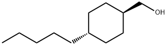 4-戊基环己基甲醇 结构式
