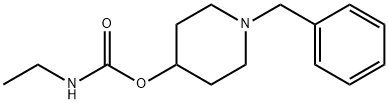 EthylcarbaMic Acid 1-(PhenylMethyl)-4-piperidinyl Ester Structure