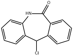 11-chloro-5,11-dihydro-dibenzo[b,e]azepin-6-one Struktur