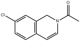 1-(7-氯异喹啉-2(1H)-基)乙-1-酮 结构式