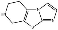 5,6,7,8-テトラヒドロイミダゾ[2',1':2,3][1,3]チアゾロ[5,4-C]ピリジン 化学構造式