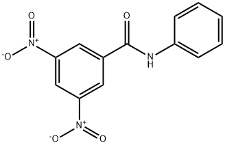 3,5-二硝基-N-苯基苯甲酰胺, 7461-51-0, 结构式