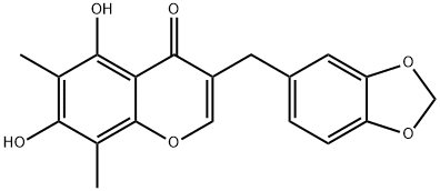 甲基麦冬高黄酮A, 74805-90-6, 结构式