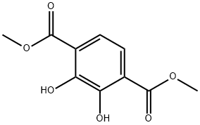 2,3-二羟基-1,4-苯二甲酸二甲酯, 75956-62-6, 结构式