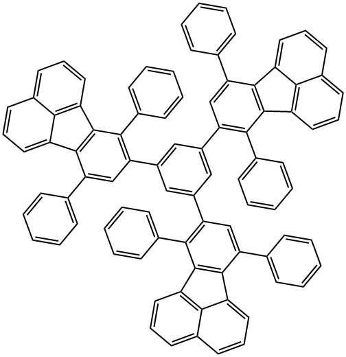 7,12-二苯基苯并荧蒽 结构式