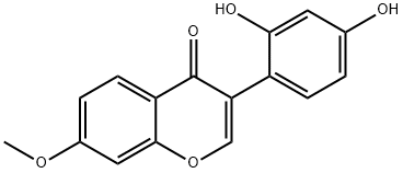 5-デオキシカジャニン 化学構造式