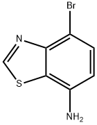 4-BroMobenzo[d]thiazol-7-aMine Structure