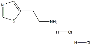 2-(噻唑-5-基)乙胺二盐酸盐 结构式