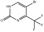 5-溴-4-(三氟甲基)嘧啶-2(1H)-酮, 785777-90-4, 结构式